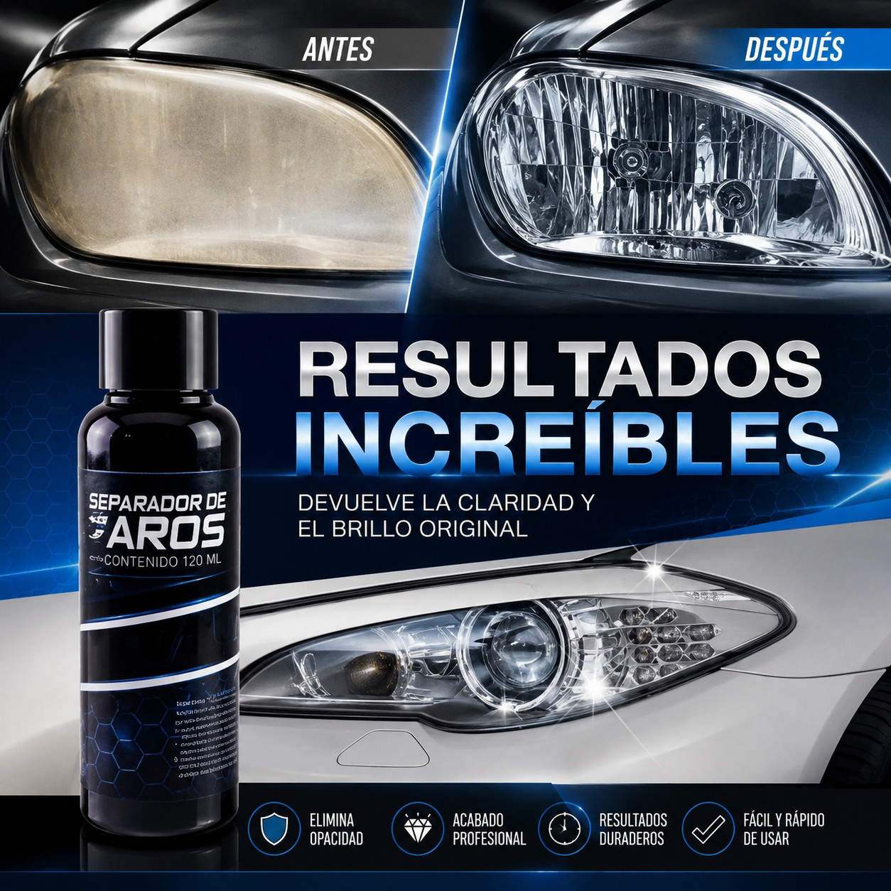 RENOVAMAX™| REPARADOR Y RENOVADOR DE FAROS 100% EFECTIVO