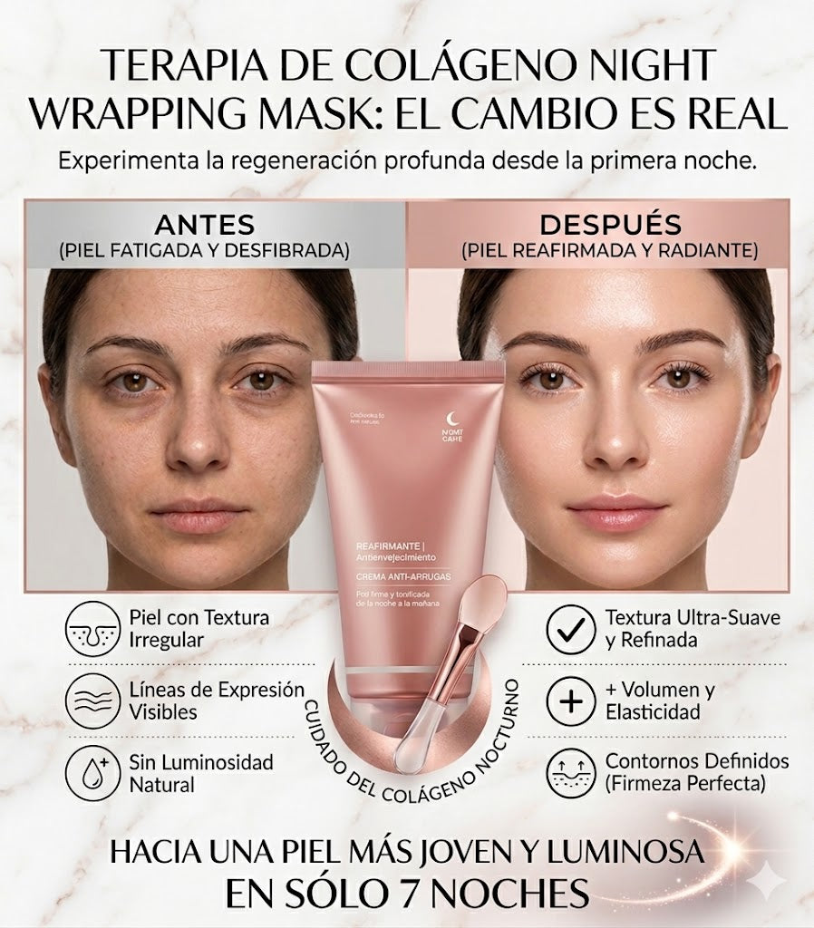 GlowCure™ | Mascarilla de colageno reparadora y elimina imperfecciones 100% efectiva