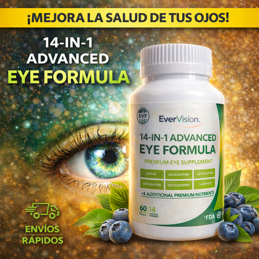 EverVision Pro™| Elimina las molestias oculares| 60 Unidades