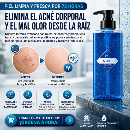 SkinFresh™| Gel de baño Desinfectante y Rejuvenecedor 100% efectivo
