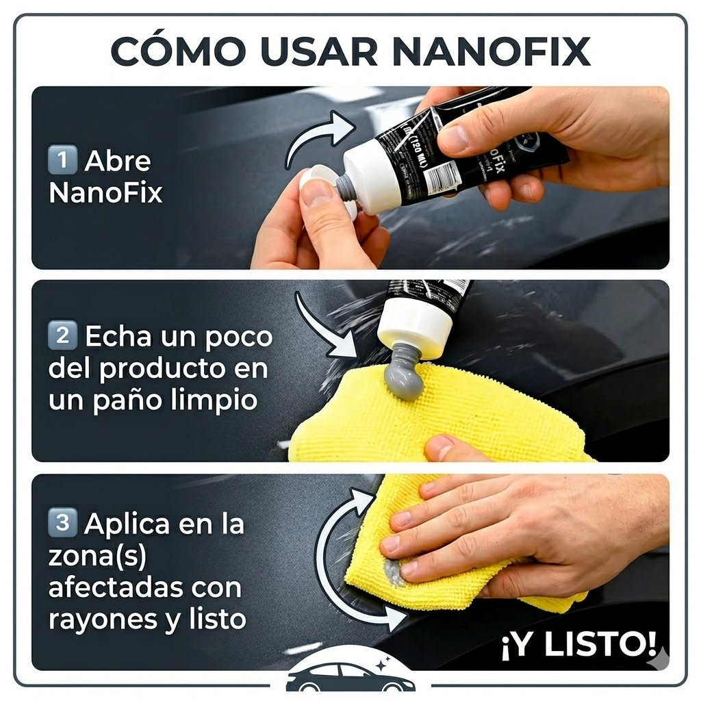NanoFix™ |Uniformador de superficie rayadas
