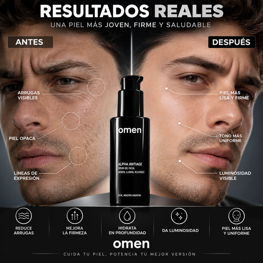 OMEN |CREMA ANTIEDAD PARA HOMBRES