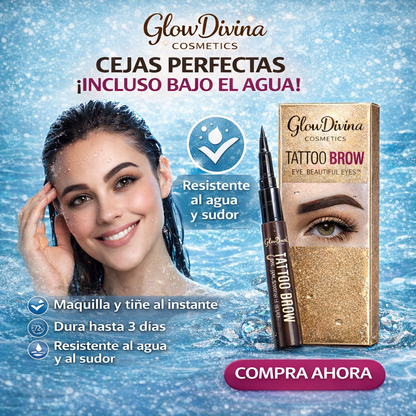 GlowDivina™| Tatto para cejas de larga duracion
