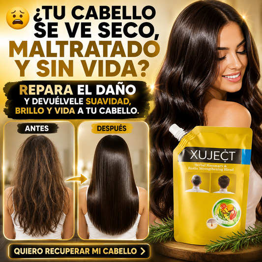 XUJECT PRO™| REPARA CABELLO DAÑADO EN LA PRIMERA APLICACON