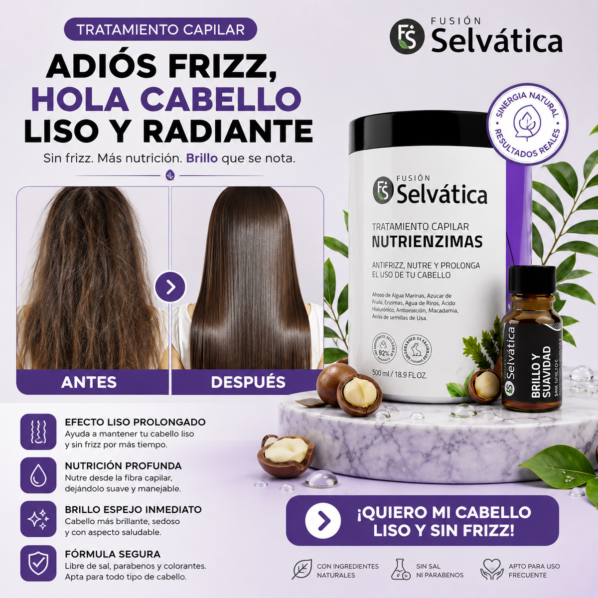 TRATAMIENTO CERO FRIZZ™
