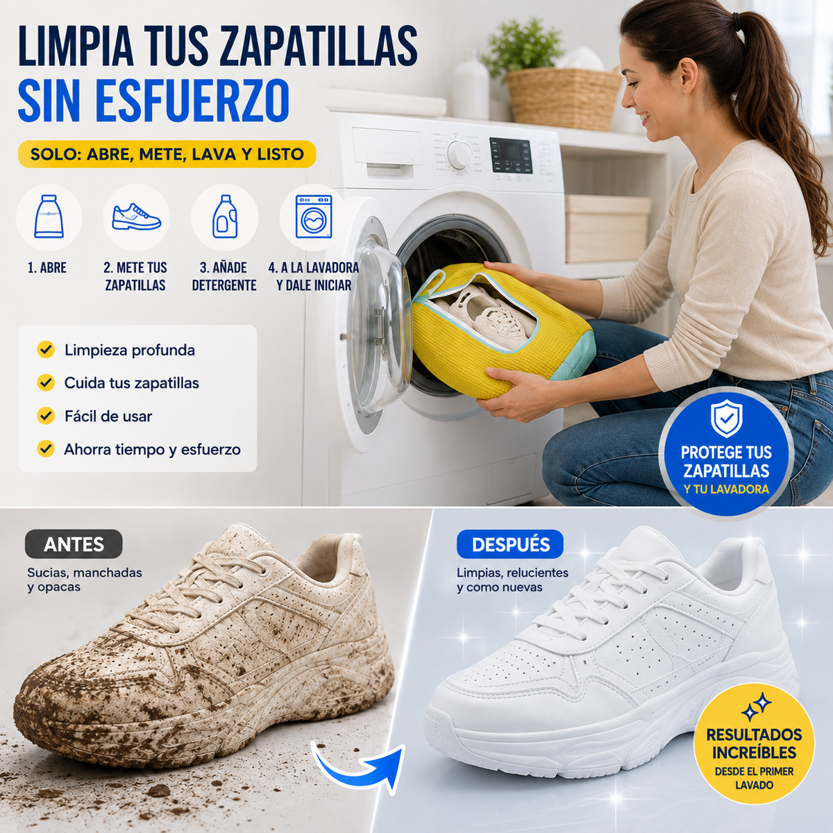 ClearBag | Deja tus zapatillas como nuevas en menos de 5 minutos