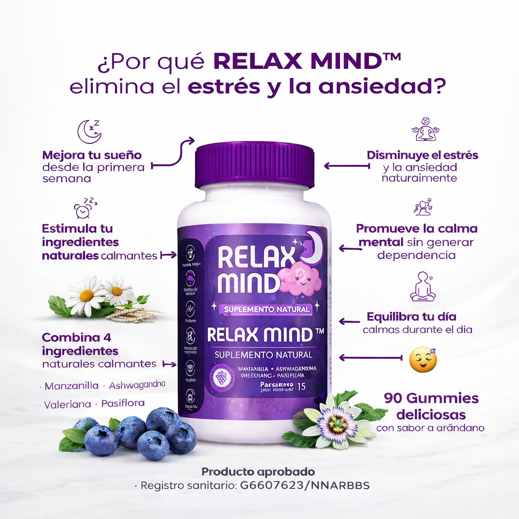 RELAX MIND PRO™| ELIMINA EL ESTRES Y ANSIEDAD FUERTE EN 5 MINUTOS