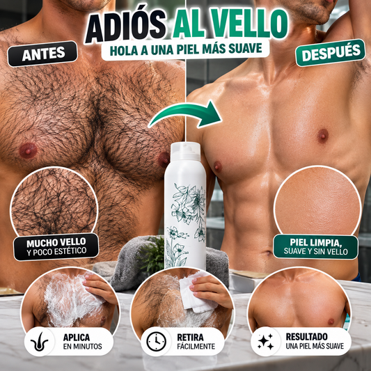 CREMA DEPILADORA 100% EFECTIVA